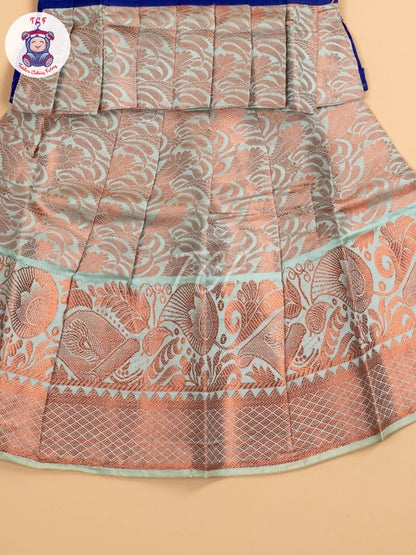 Violet & Light Green - Pavadai Sattai