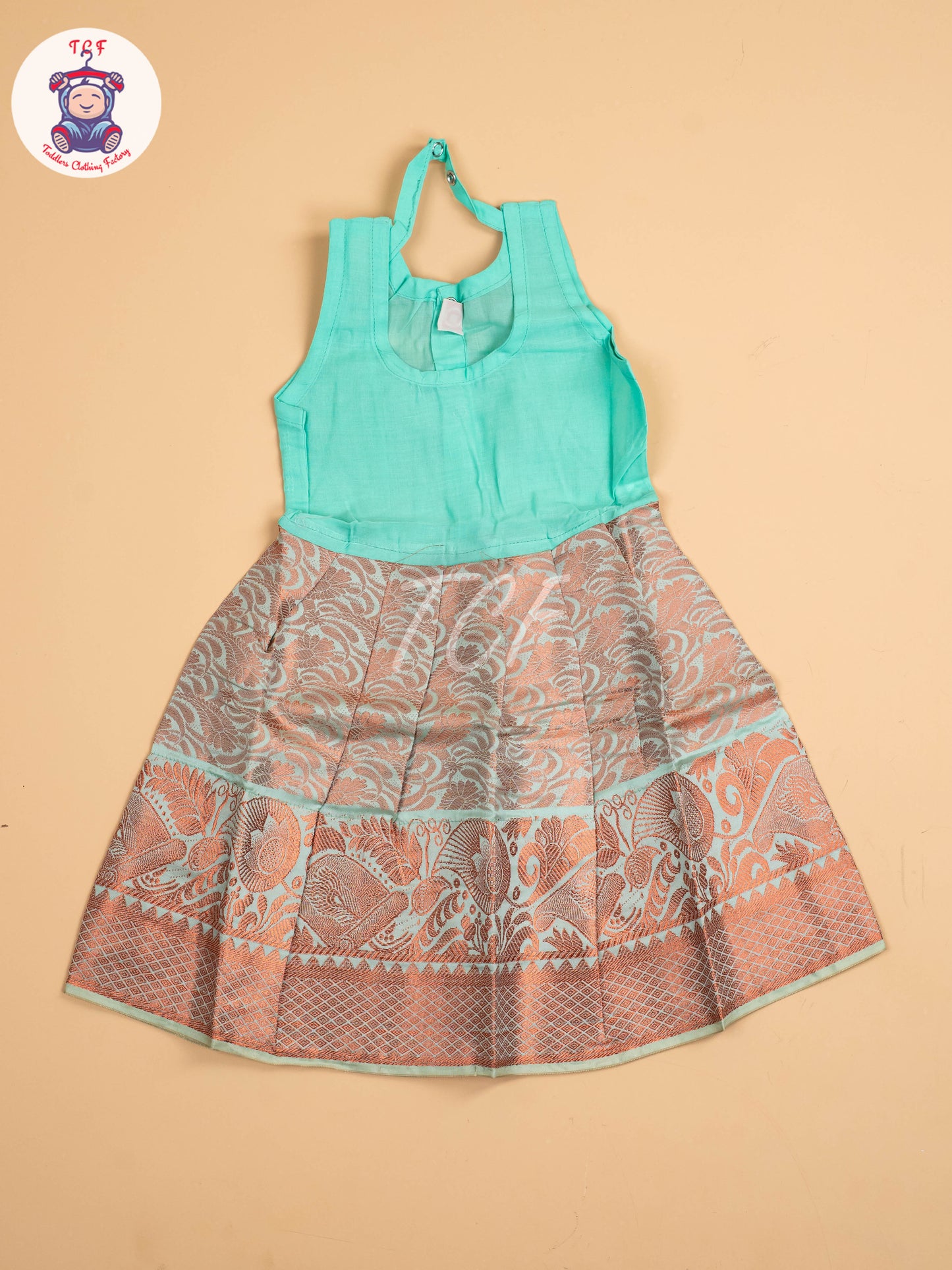 Violet & Light Green - Pavadai Sattai