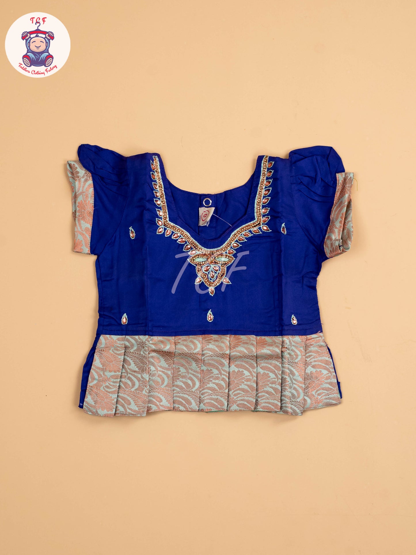 Violet & Light Green - Pavadai Sattai