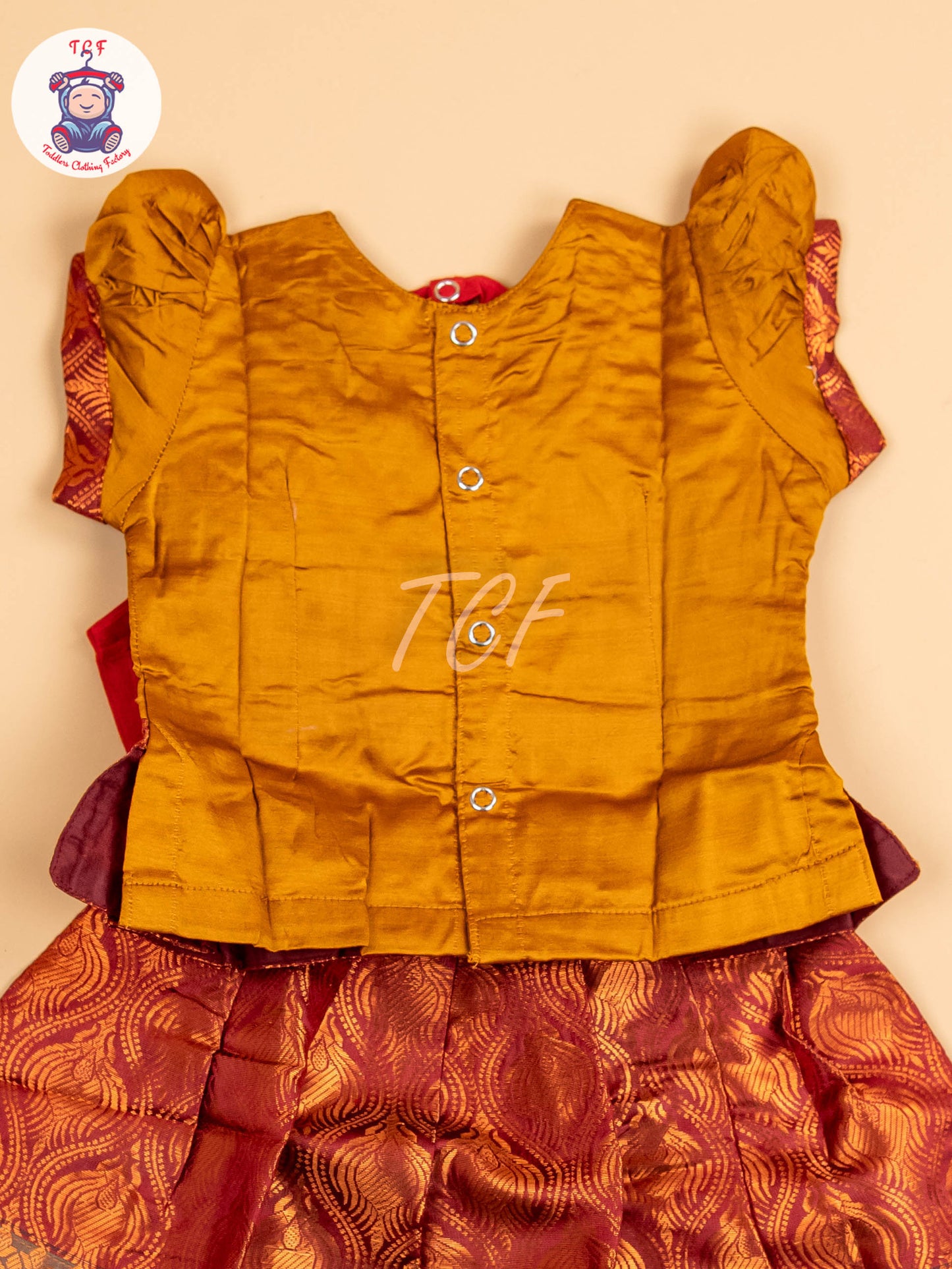Mustard & Maroon - Pavadai Sattai