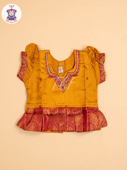 Mustard & Maroon - Pavadai Sattai