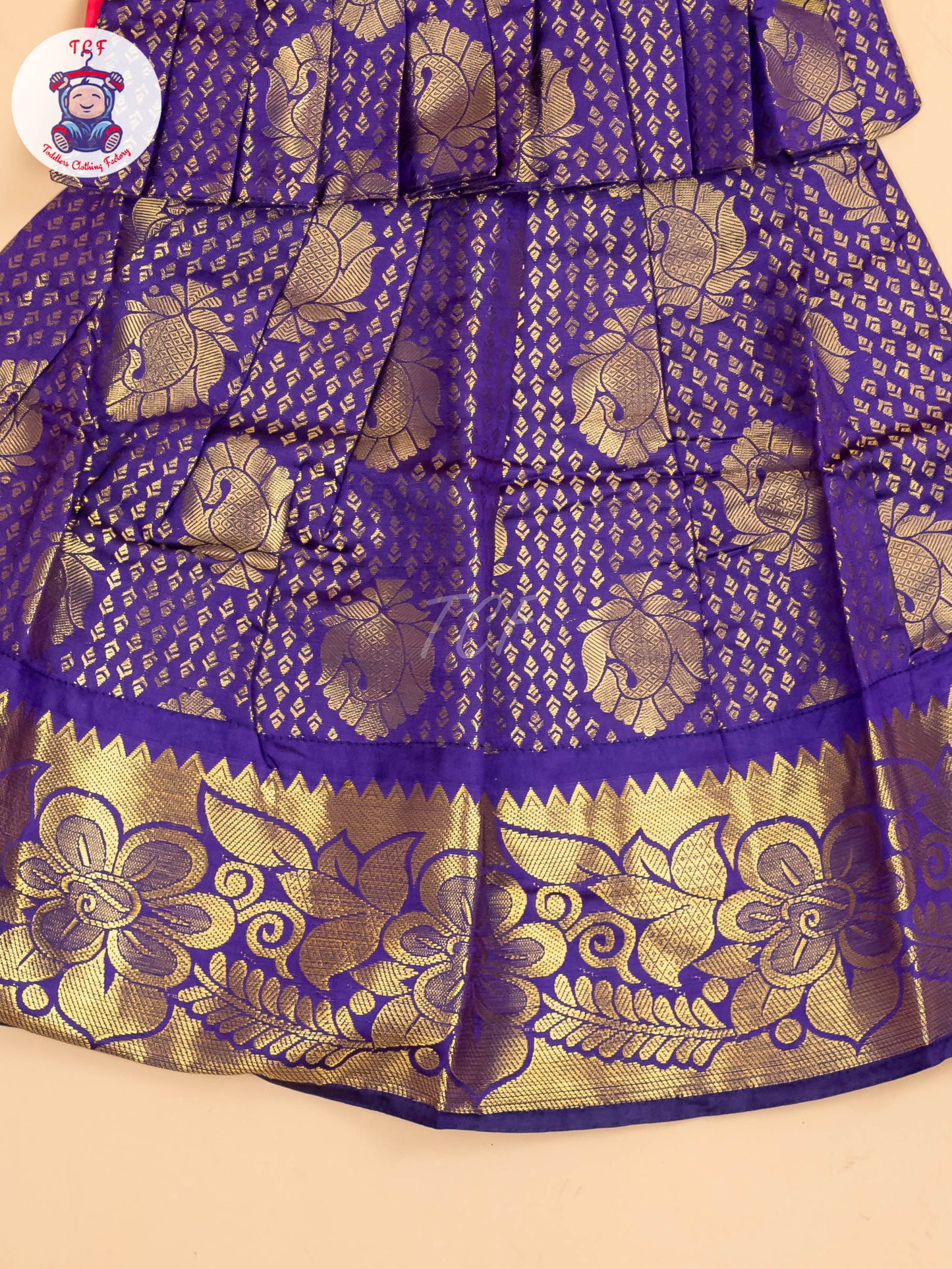 Pink & Violet - Pavadai Sattai