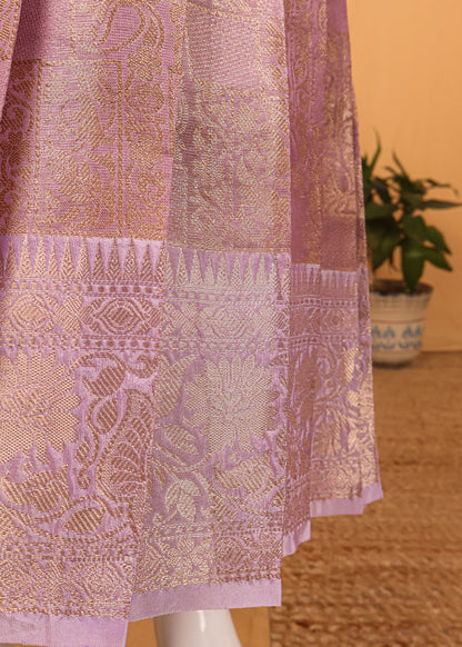 Blue & Spanish Pink - Long Frocks