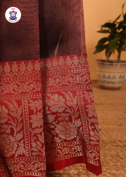 Umber Brown - Long Frock