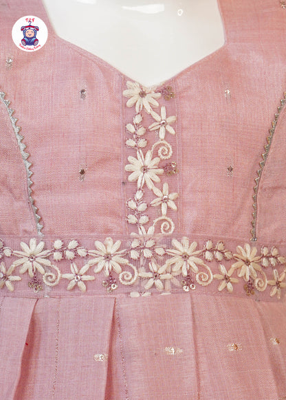 Baby Pink - Long Frock