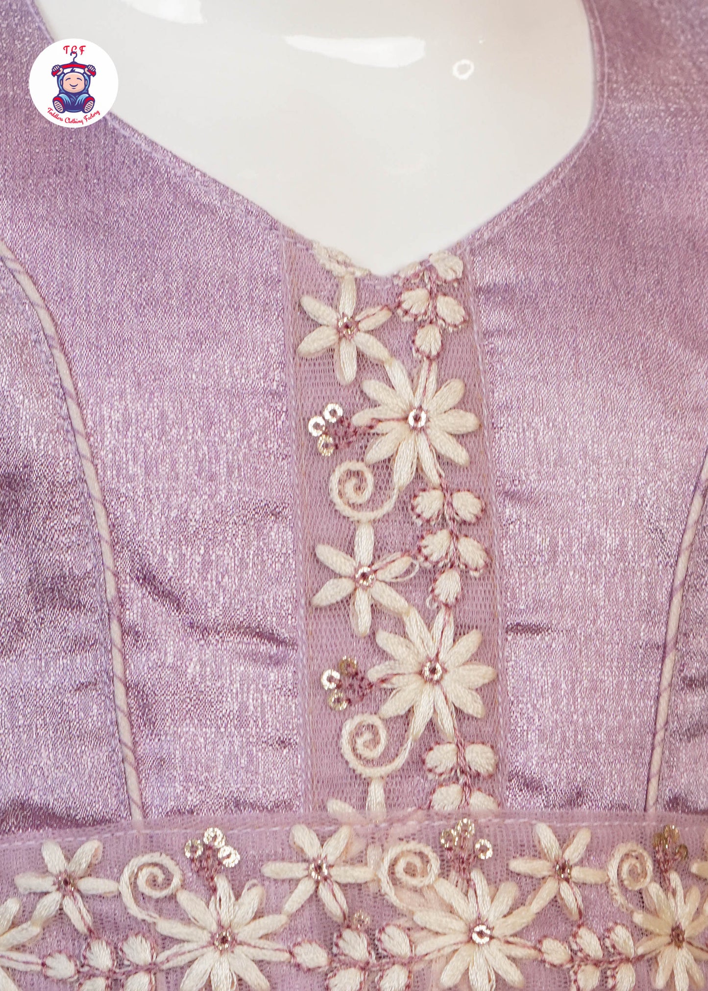 Light Violet - Long Frock