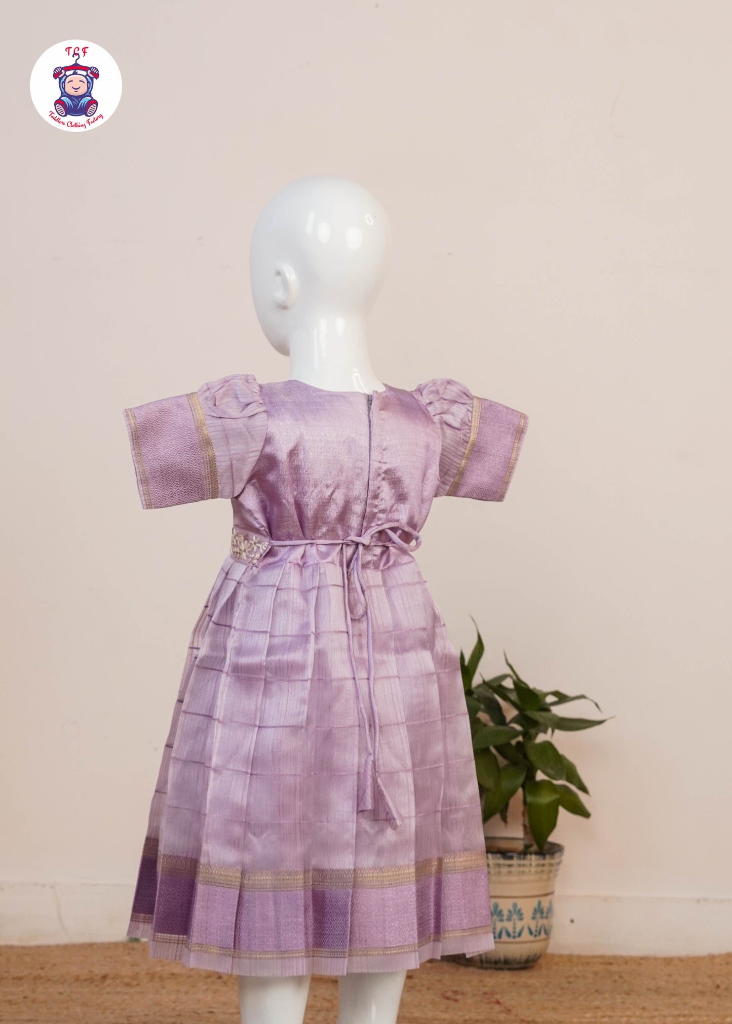 Light Violet - Long Frock
