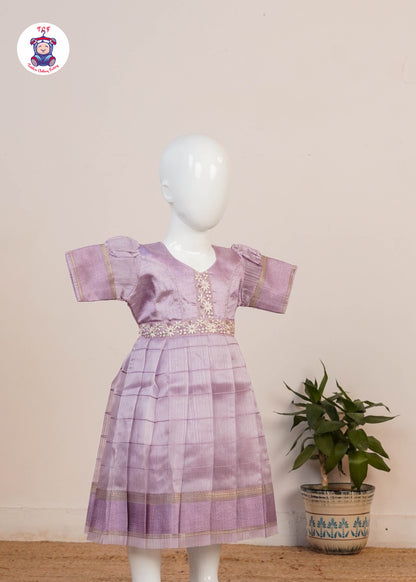 Light Violet - Long Frock