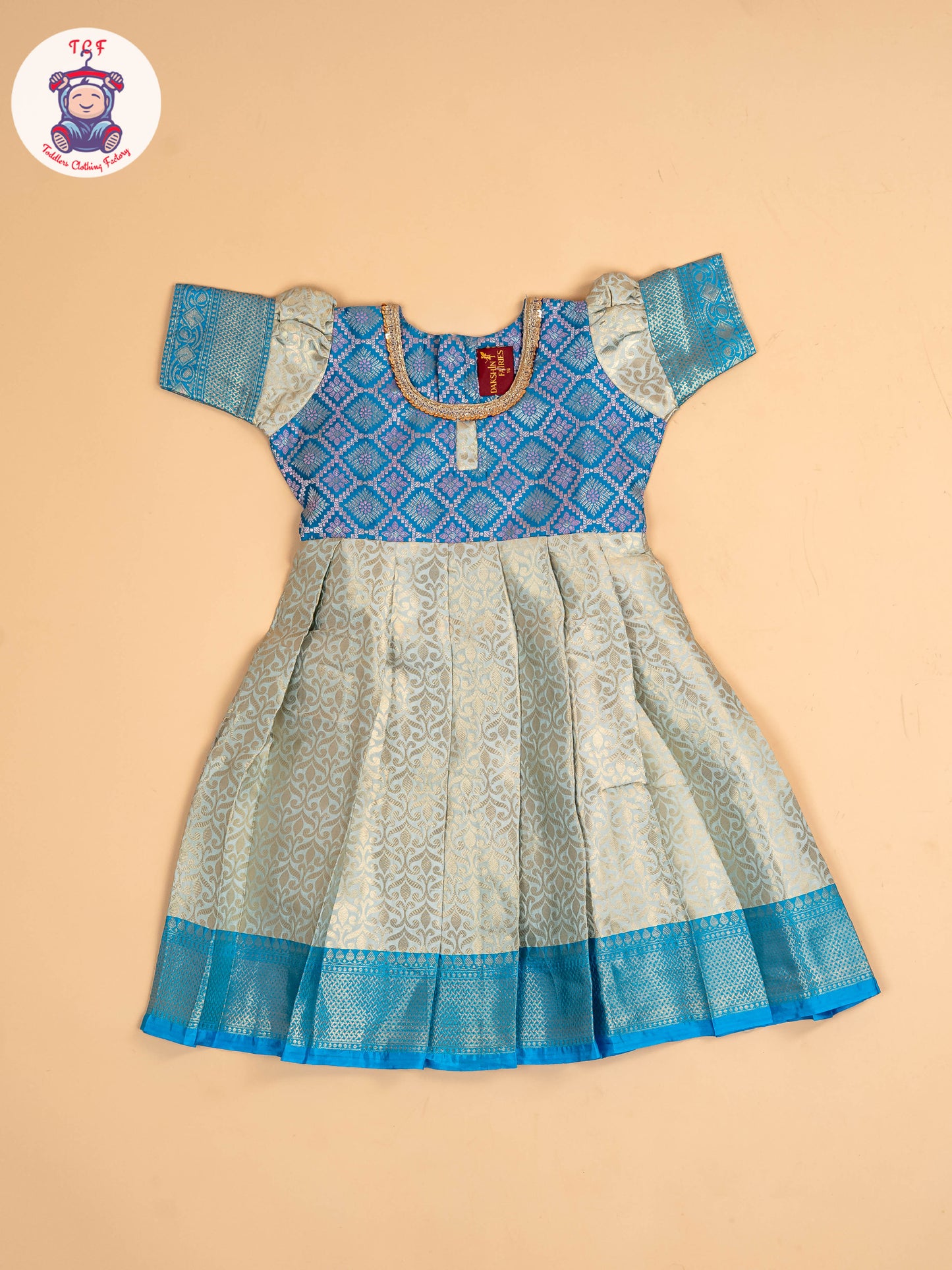 Sky Blue - Long Frock