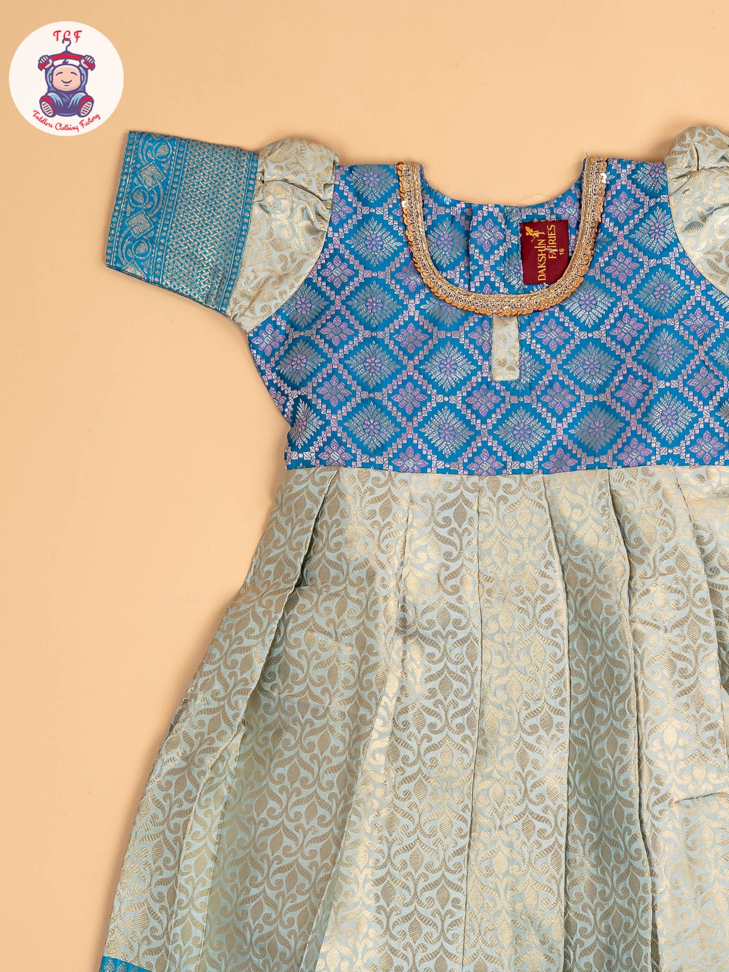 Sky Blue - Long Frock