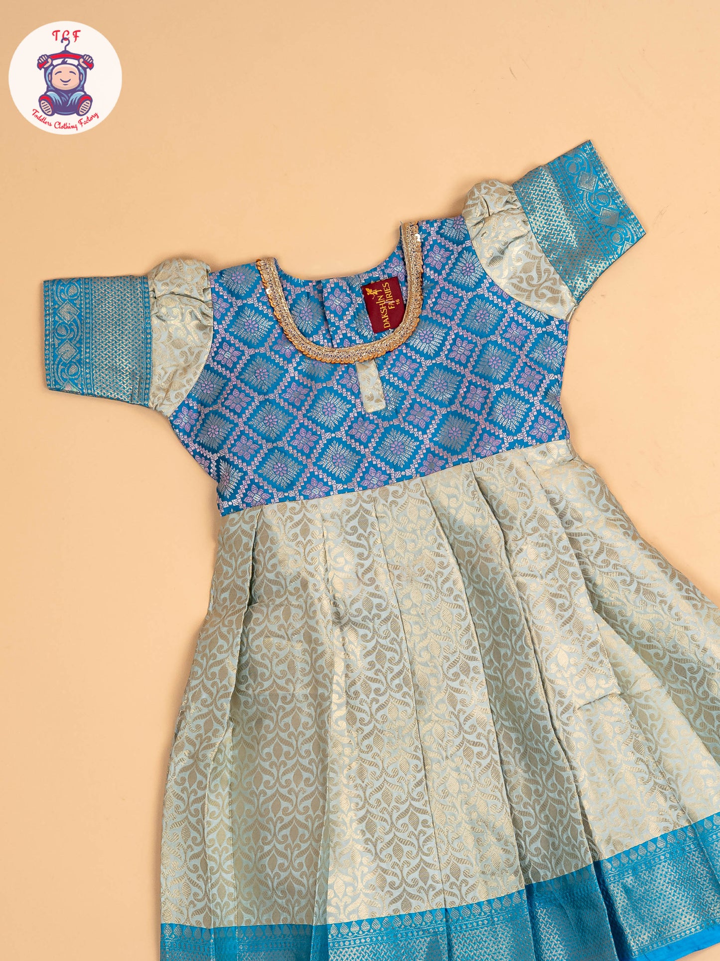 Sky Blue - Long Frock