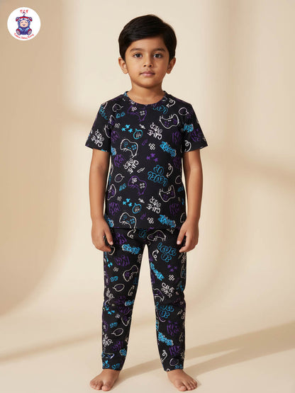 Black - Unisex Co-ords Sets