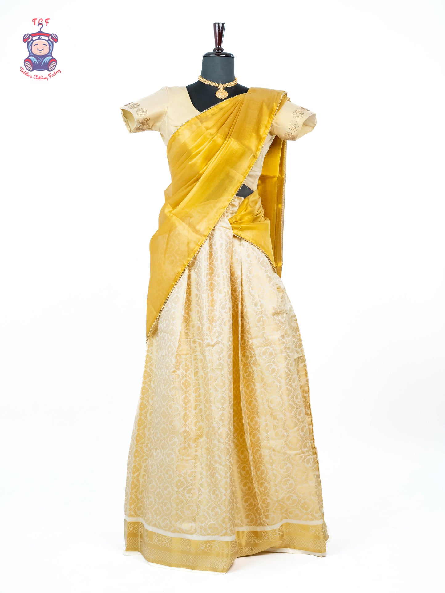 Kerala Cotton - Adult Readymade Half Saree