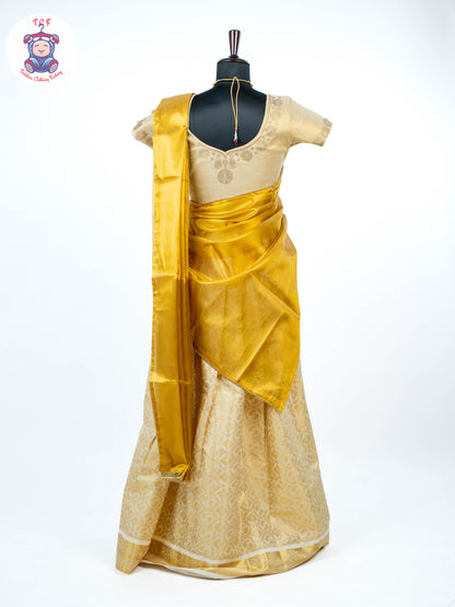 Kerala Cotton - Adult Readymade Half Saree