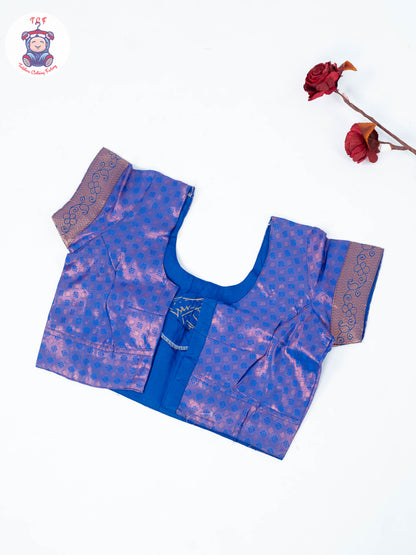 Blue & Pink -  Adult Readymade Half Saree