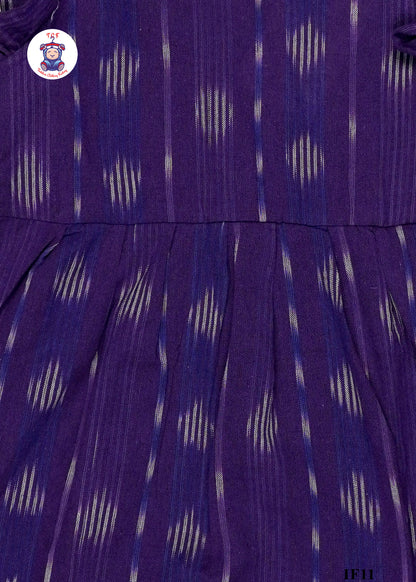 Violet - Girls Readymade Ikat Frocks