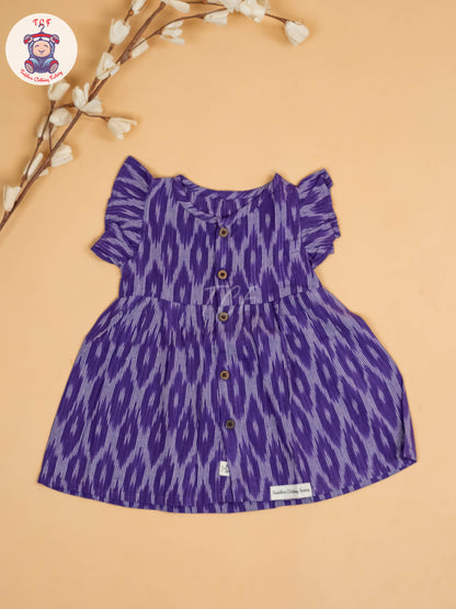 Violet - Girls Readymade Ikat Frocks
