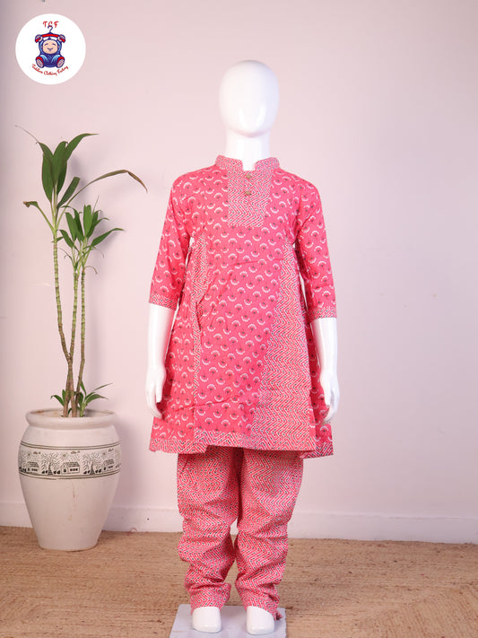 Pink - Printed Umbrella Set