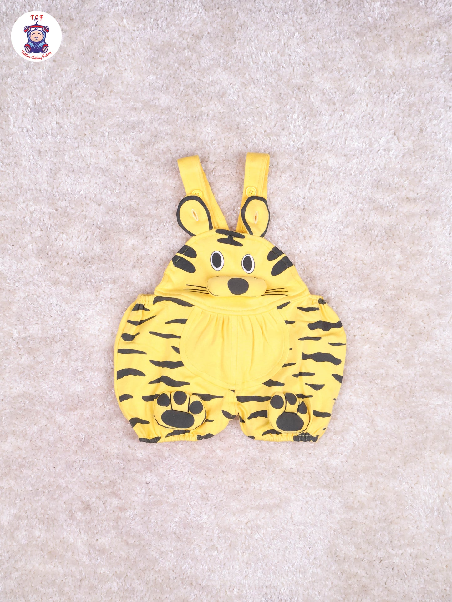 Yellow & White - Cat Jumpsuits