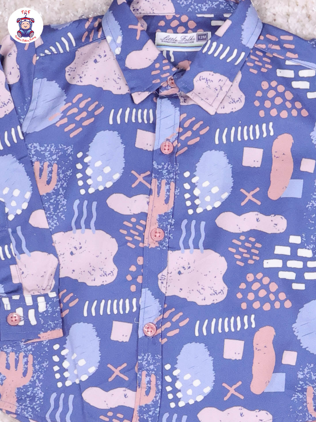 Light Blue & Baby Pink - Shirt & Pant