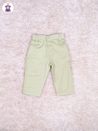 Light Green & Grey - Shirt & Pant