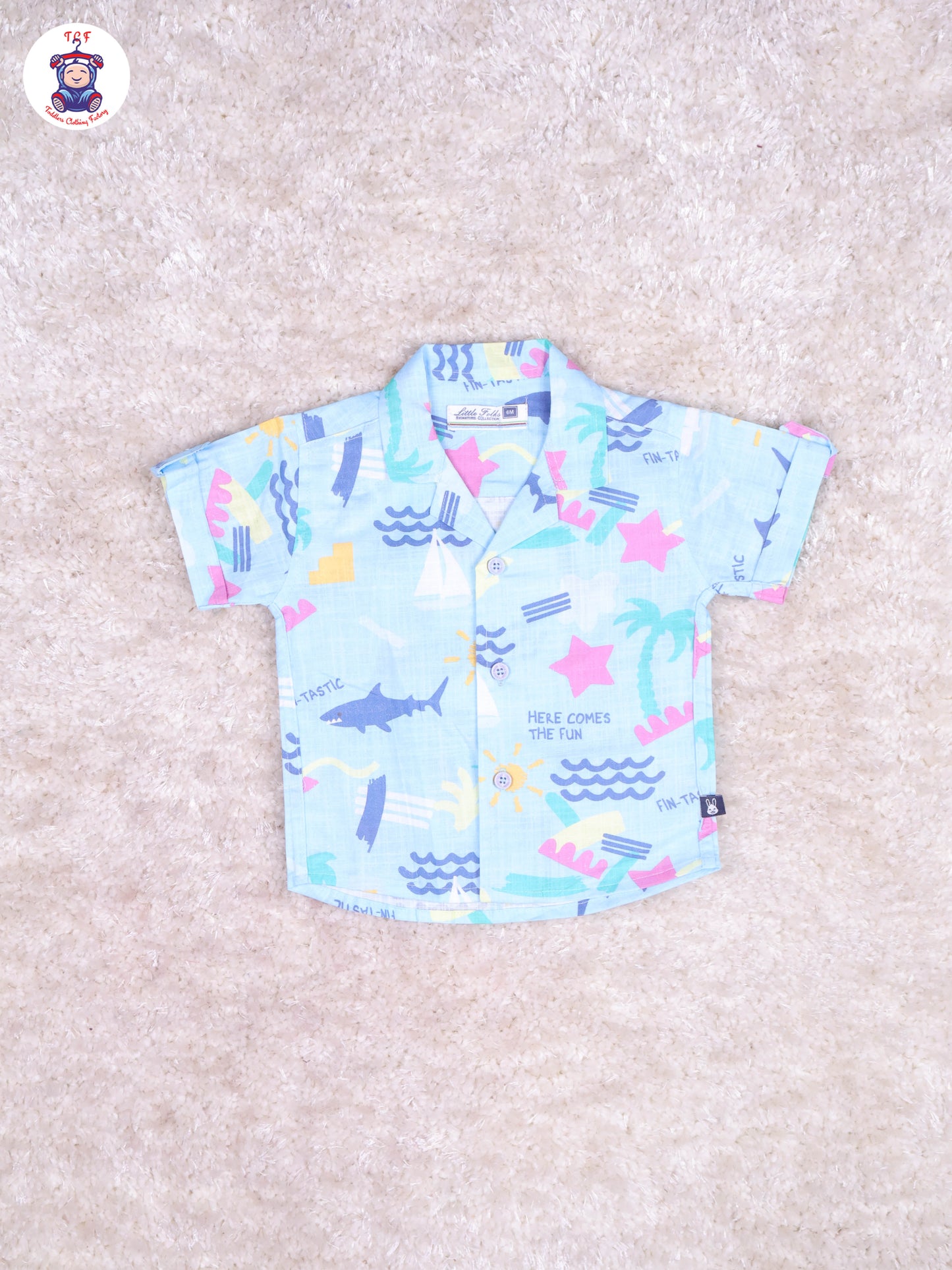 Light Blue - Shirts & Shorts