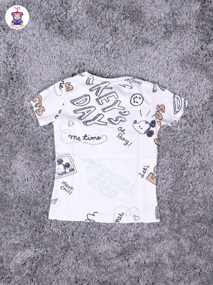 White - Boys Night Wear