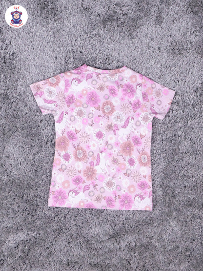 Pink - Flower Girls Night Wear