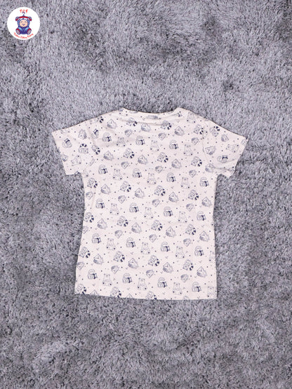 Cream - Animals Boys Night Wear