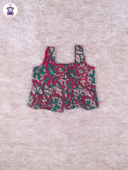 Majentha & Green - Floral Printed Kalamkari Co-ords Sets