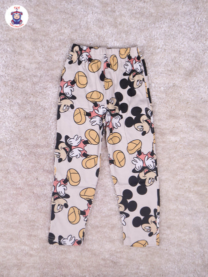 Cream - Micky Mouse Boys Night Wear