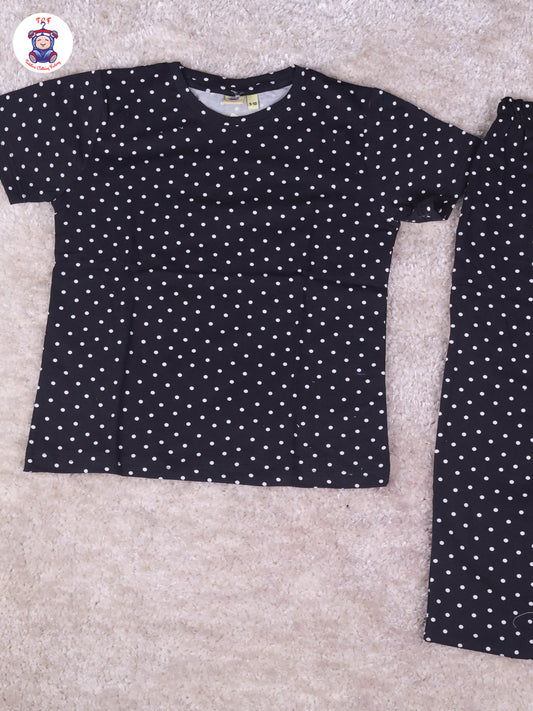 Black - Girls Night Wear