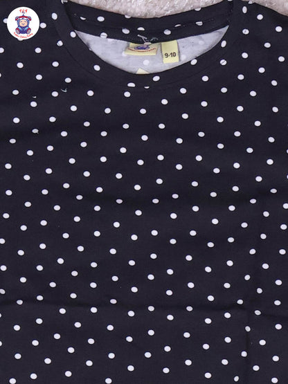 Black - Girls Night Wear
