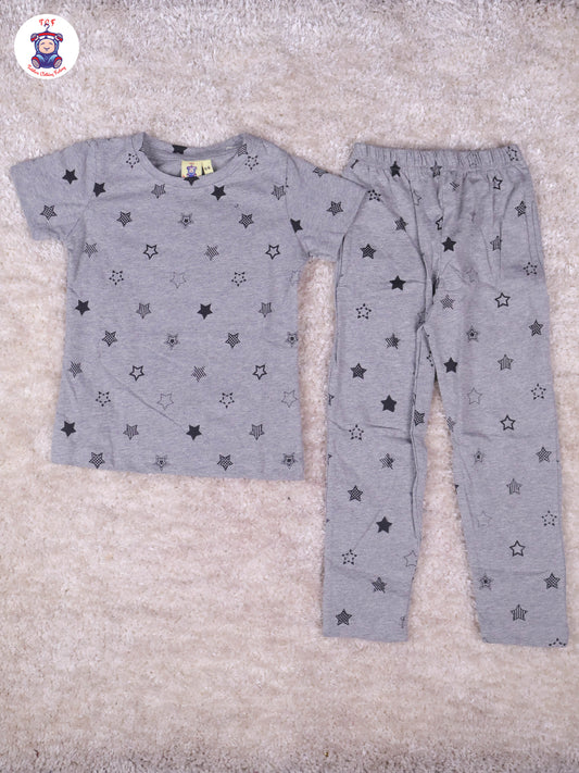 Grey - Boys Night Wear