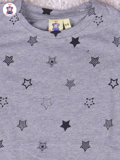 Grey - Boys Night Wear