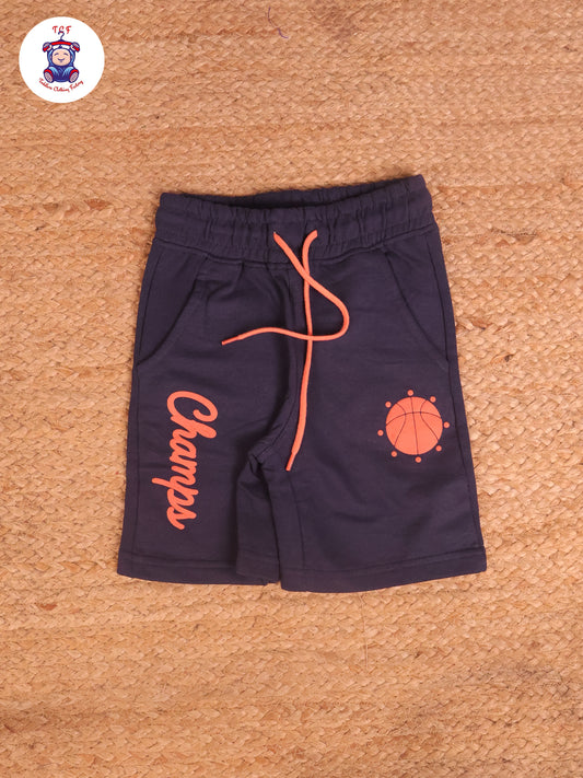 Navy Blue - Boys Readymade Shorts