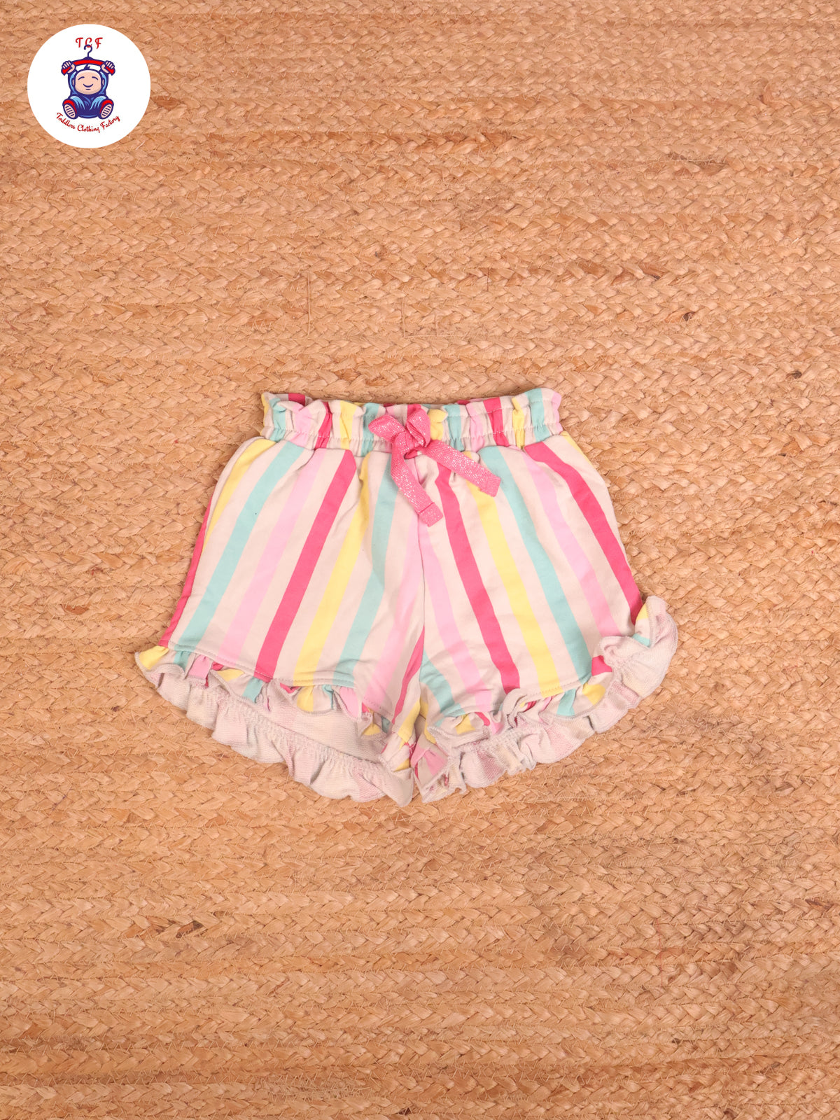 Striped - Girls Readymade Shorts