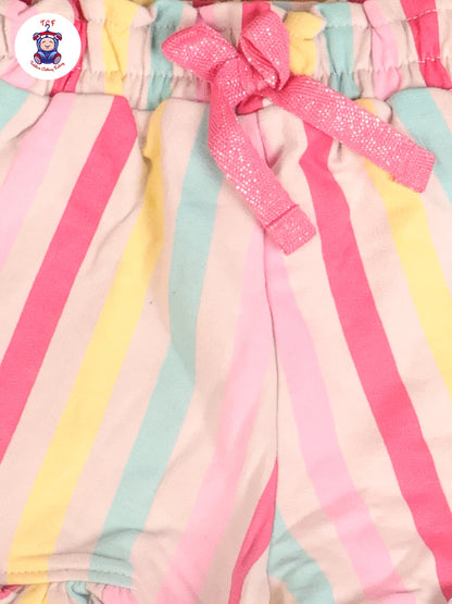 Striped - Girls Readymade Shorts
