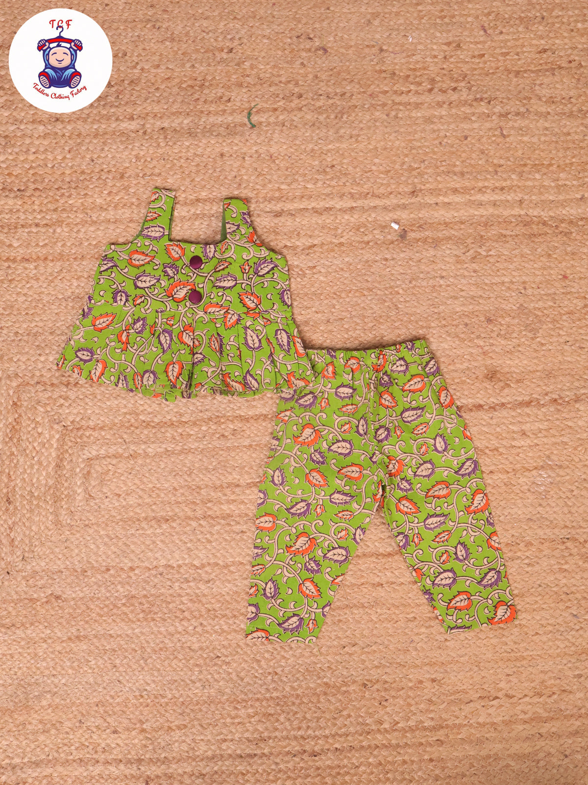 Light Green - Kalamkari Co-ords Sets