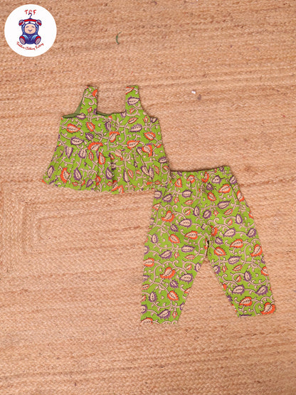 Light Green - Kalamkari Co-ords Sets