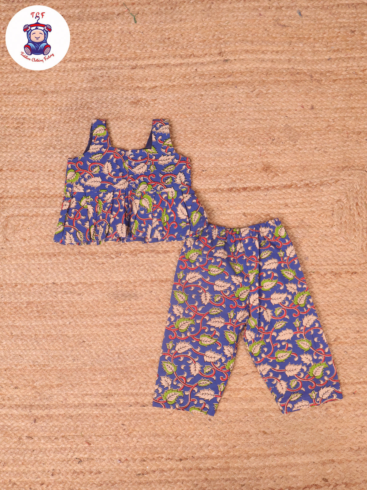 Ink Blue Big - Kalamkari Co-ords Sets