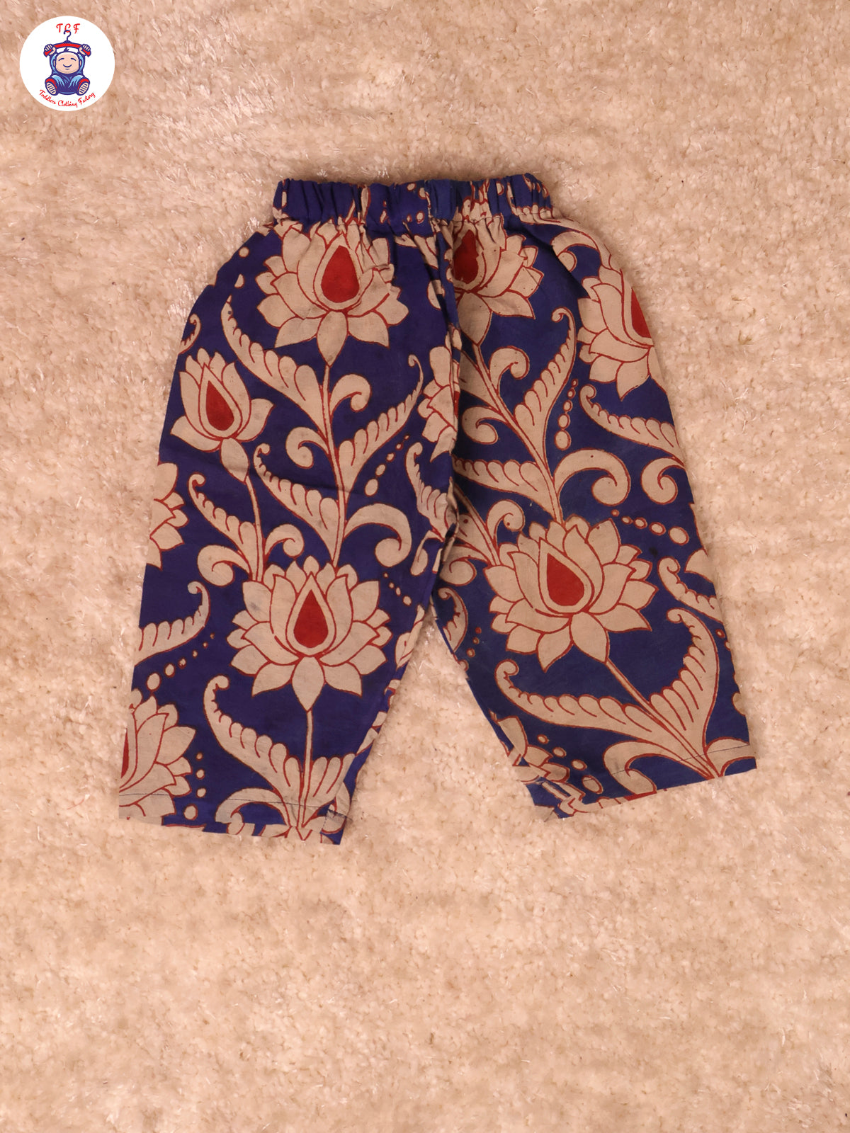 Navy Blue Floral Printed - Kalamkari Co-ords Sets
