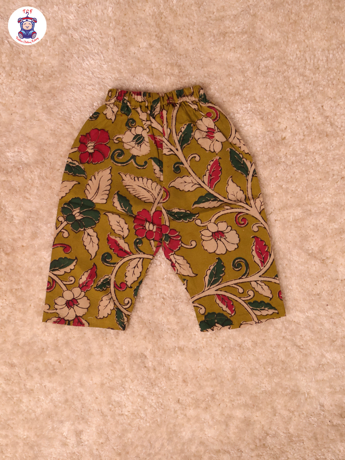 Light Green Floral Printed - Kalamkari Co-ords Sets