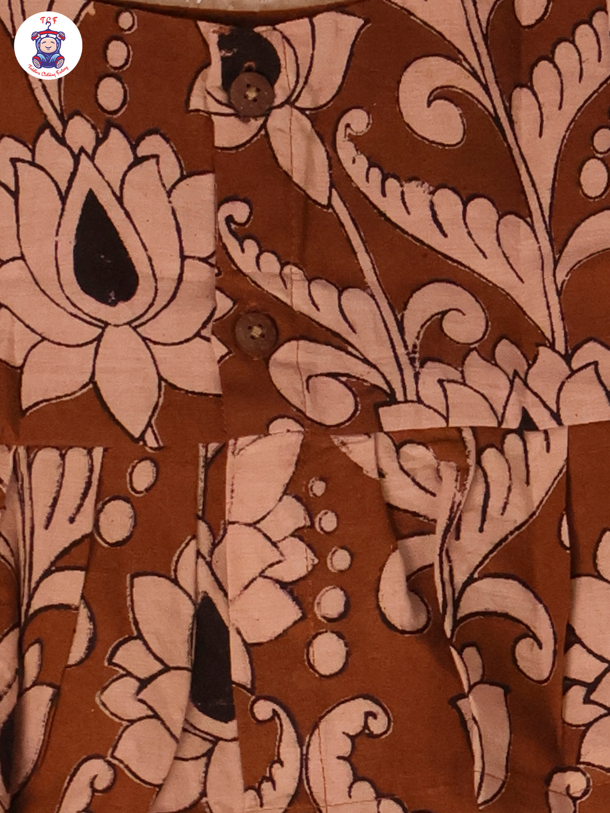 Brown Floral Printed - Kalamkari Co-ords Sets