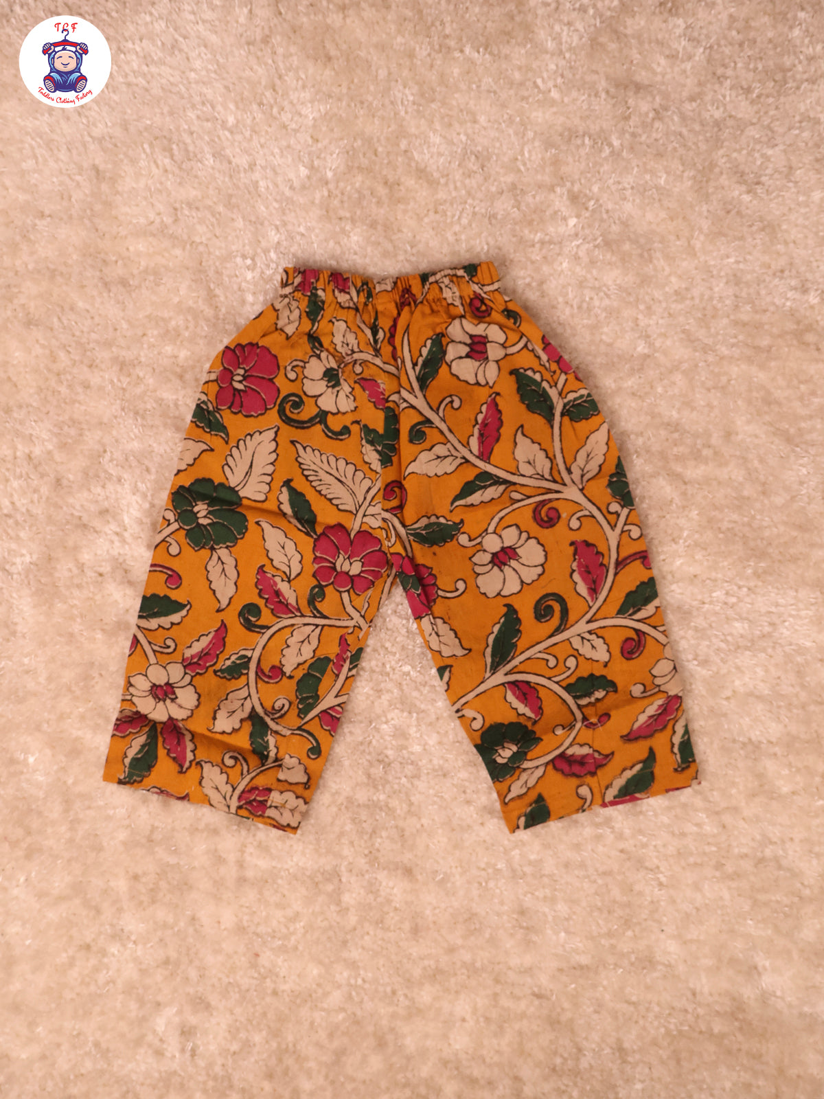 Mustard Floral Printed - Kalamkari Co-ords Sets