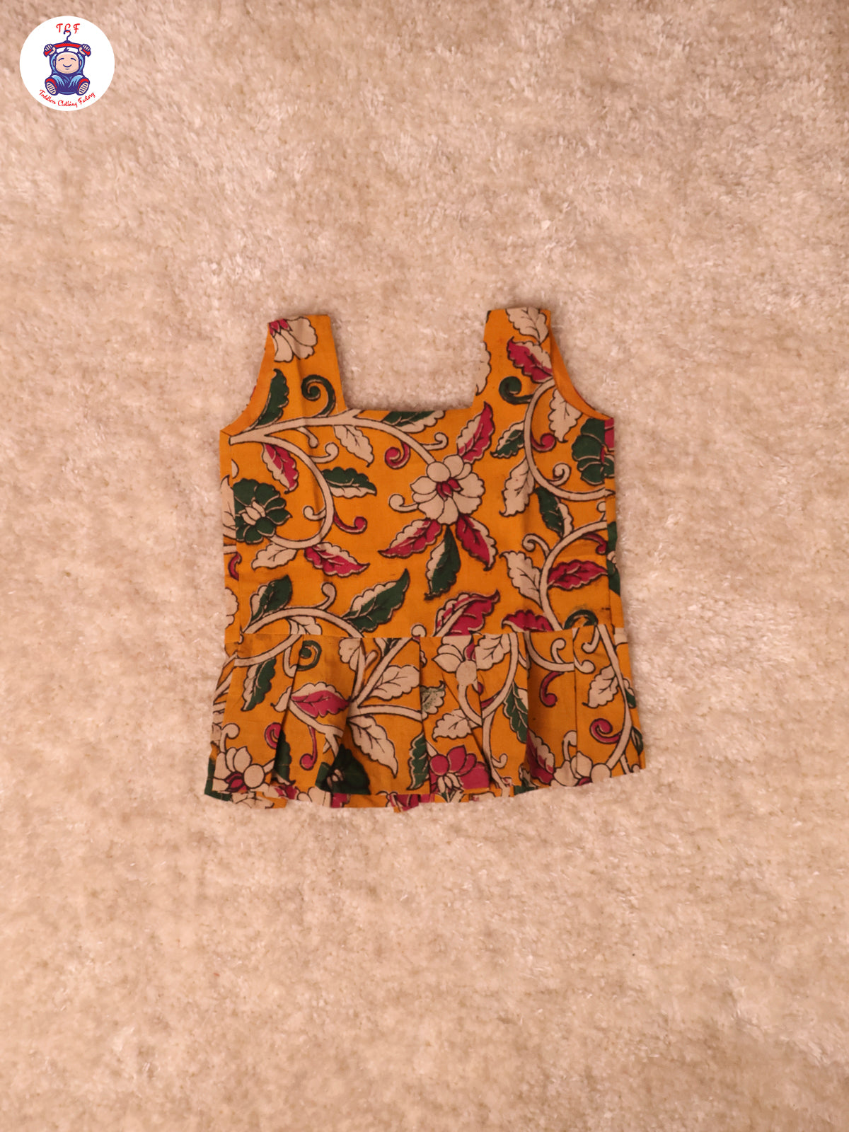 Mustard Floral Printed - Kalamkari Co-ords Sets
