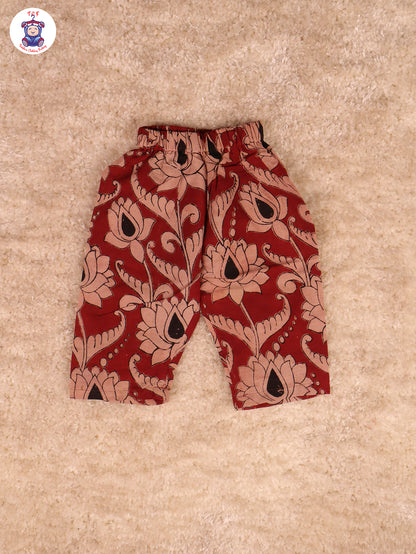 Maroon Big Floral - Kalamkari Co-ords Sets