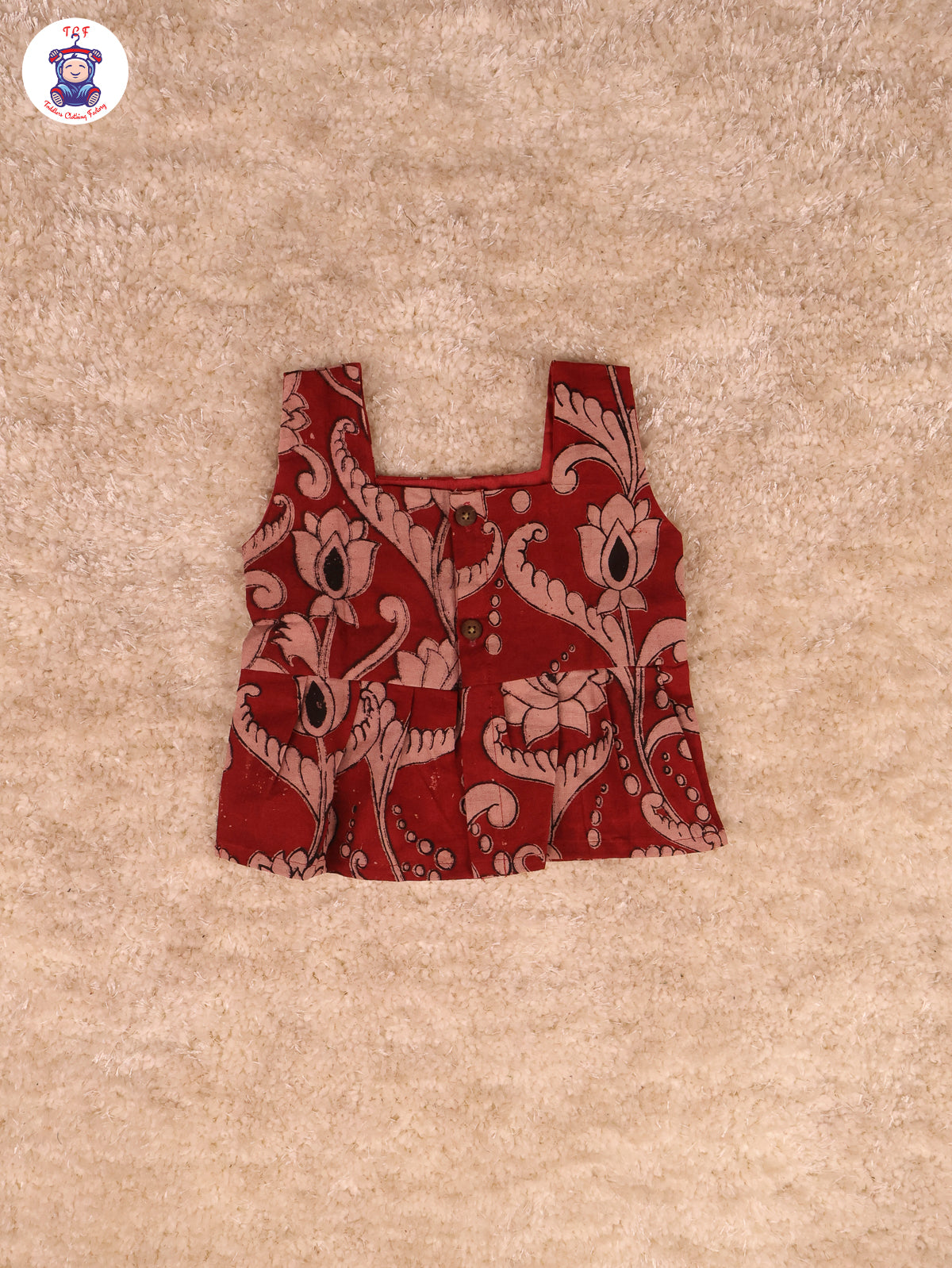 Maroon Big Floral - Kalamkari Co-ords Sets