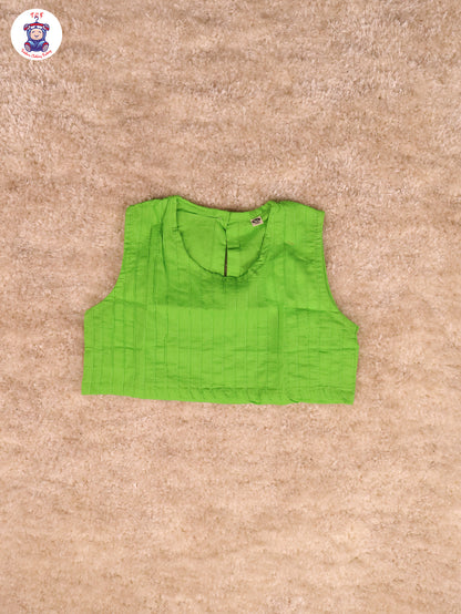Green - Girls Casual Top pant with overcoat