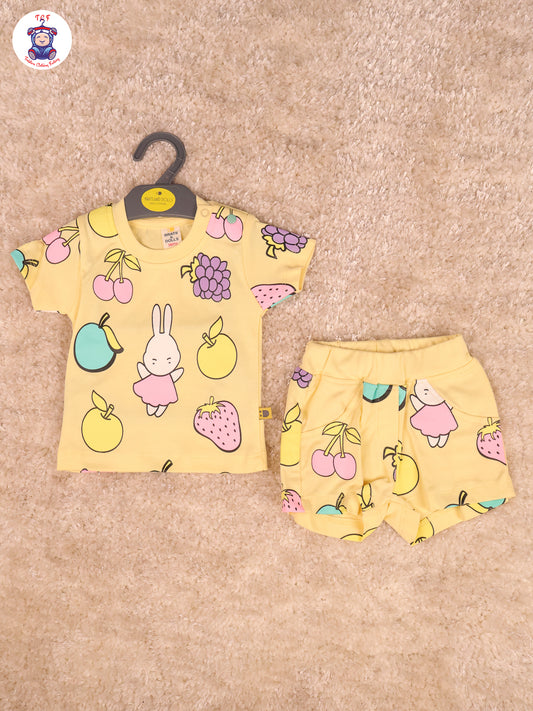 Yellow Fruits - Girls T-Shirts & Shorts